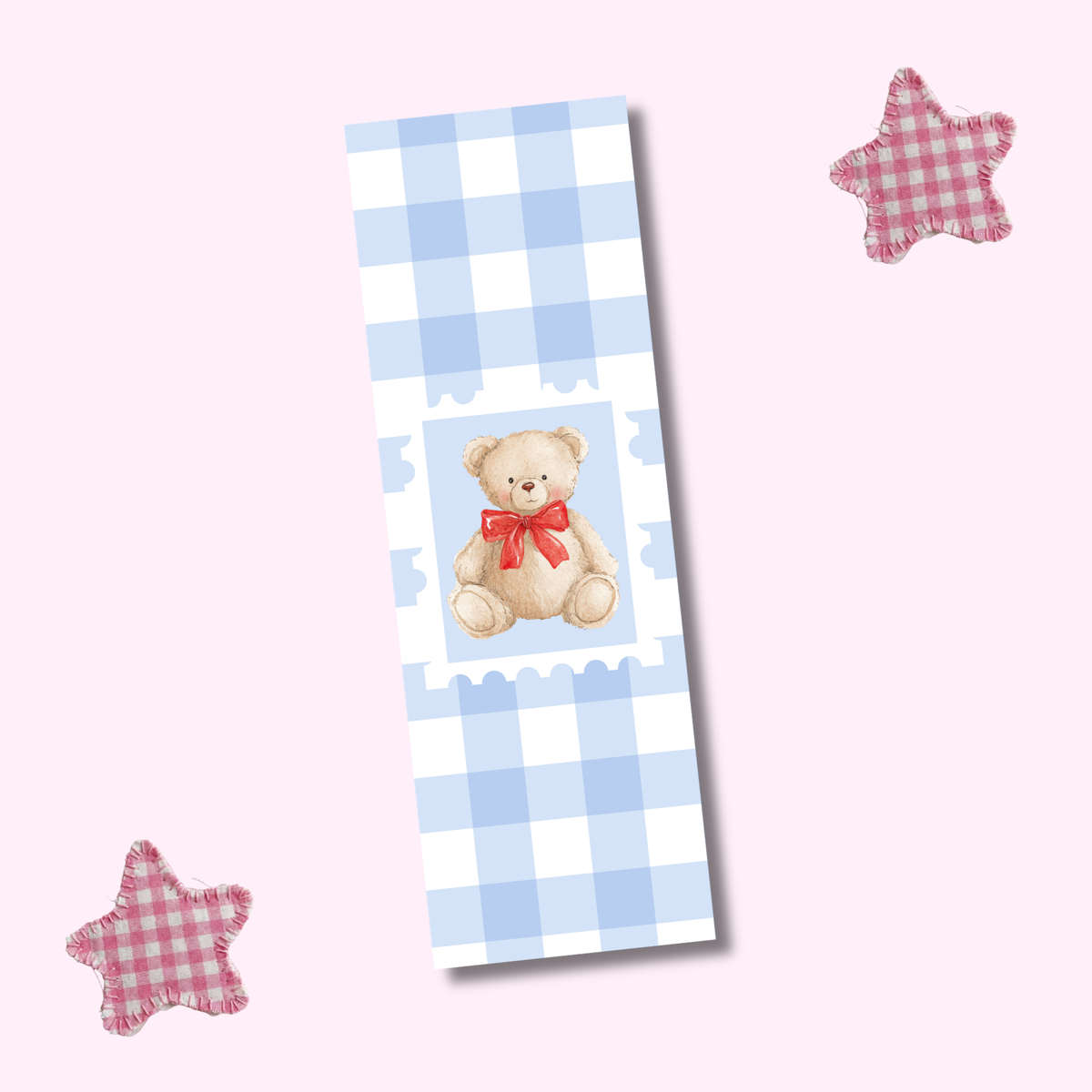Little Bow Bear Bookmark