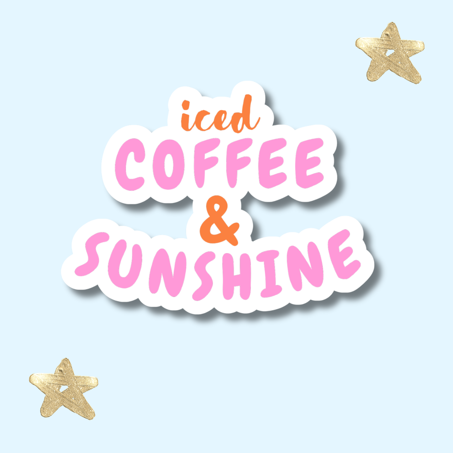 Iced Coffee & Sunshine