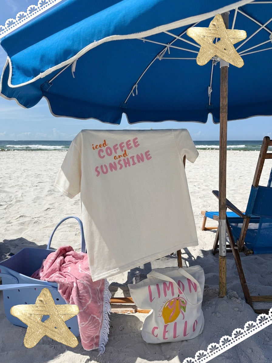 Iced Coffee & Sunshine Tee