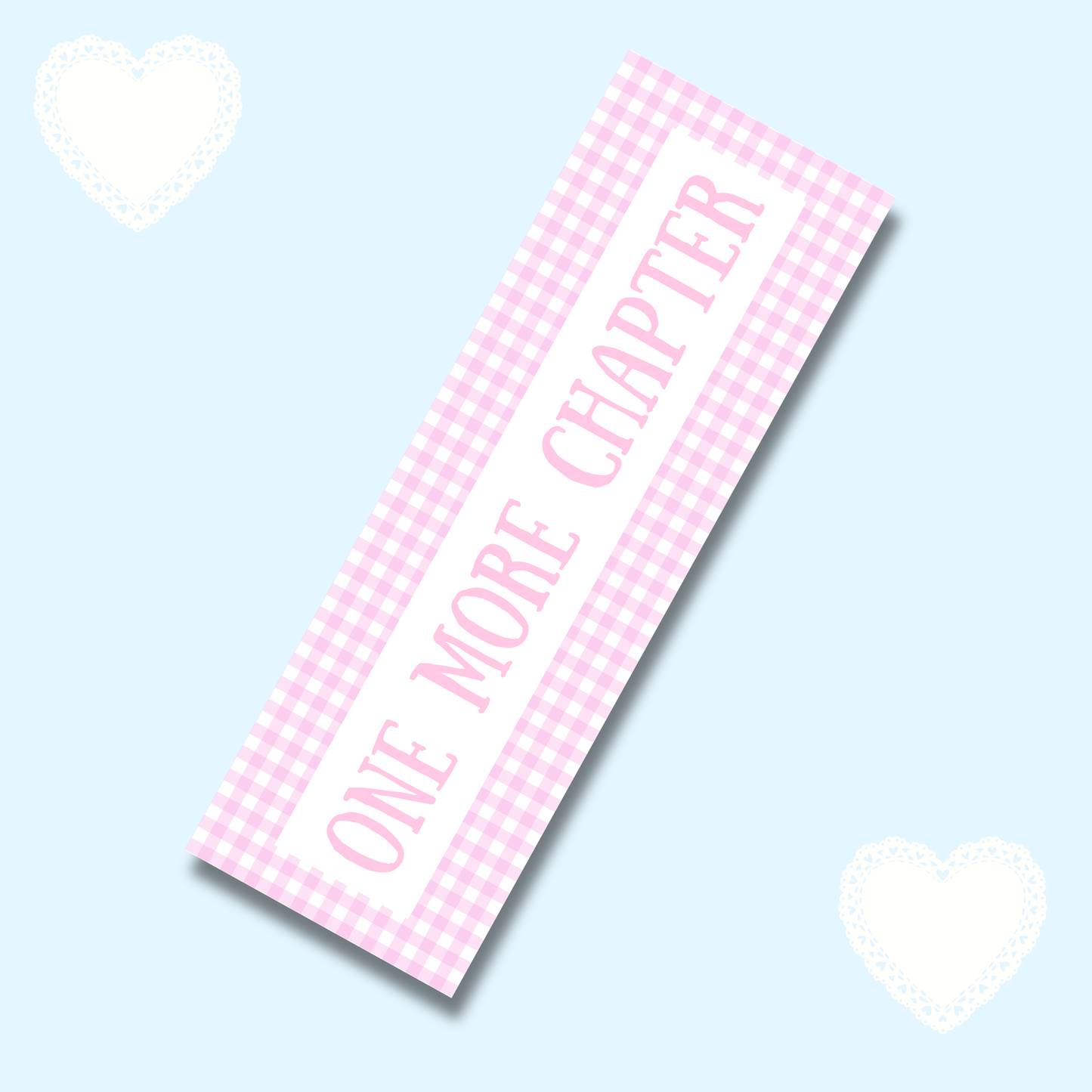 One More Chapter Bookmark (Pink)
