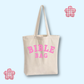 Pink Bible Tote Bag
