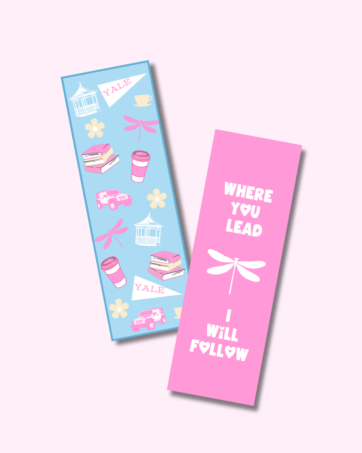 Where You Lead Bookmark Set of 2