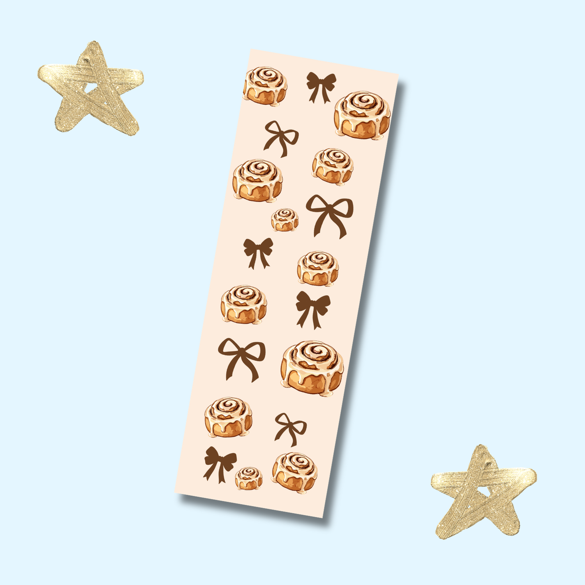 Cinnamon Bun Bookmark
