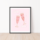 Clink Clink Art Print