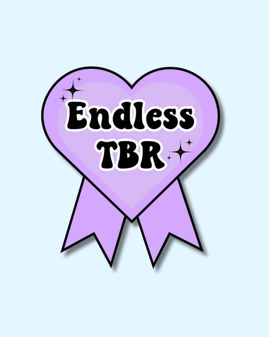 Endless TBR / Lavender Vinyl Sticker