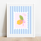 Pretty Little Lemon Art Print