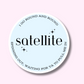 Satellite Vinyl Sticker