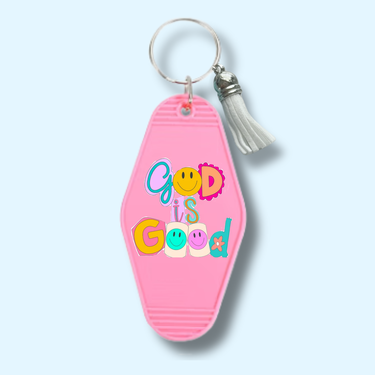 God Is Good Keychain