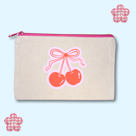 Cherry Cute Zipper Bag