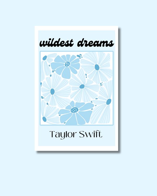 Wildest Dreams Vinyl Sticker