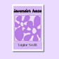 Lavender Haze Vinyl Sticker