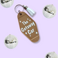 Getaway Car Retro Motel Keychain