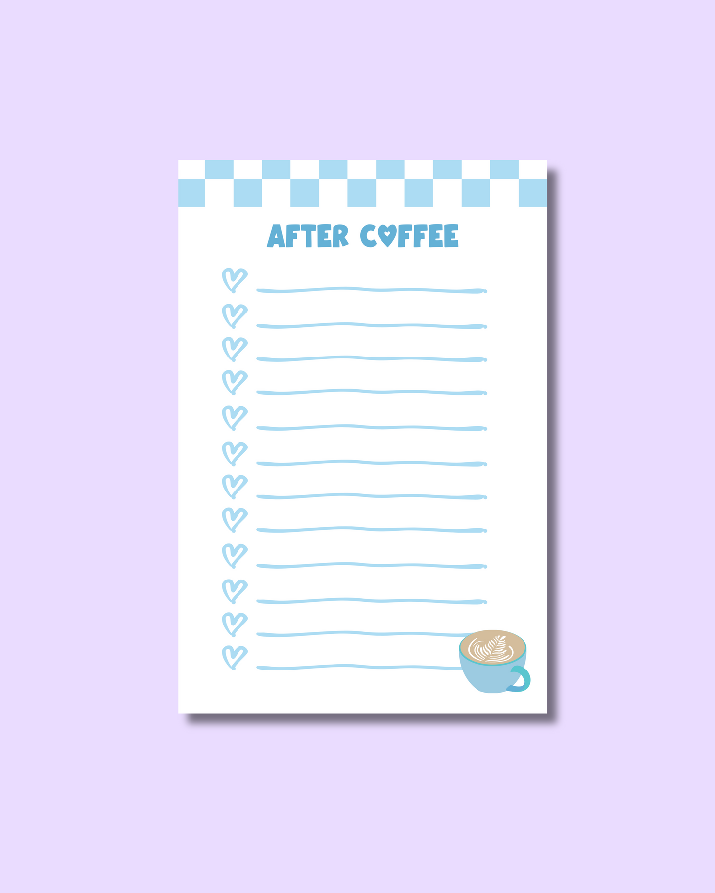 After Coffee Notepad