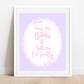 Buy Me Books and tell Me I'm Pretty Art Print