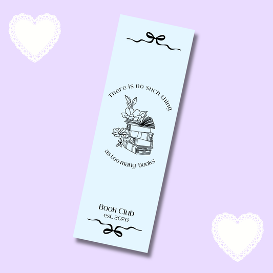 Book Club Bookmark