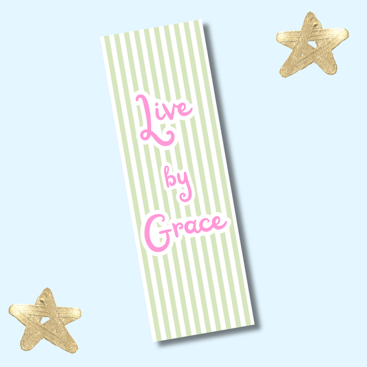 Live By Grace Bookmark