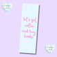 Let's Get Coffee Bookmark