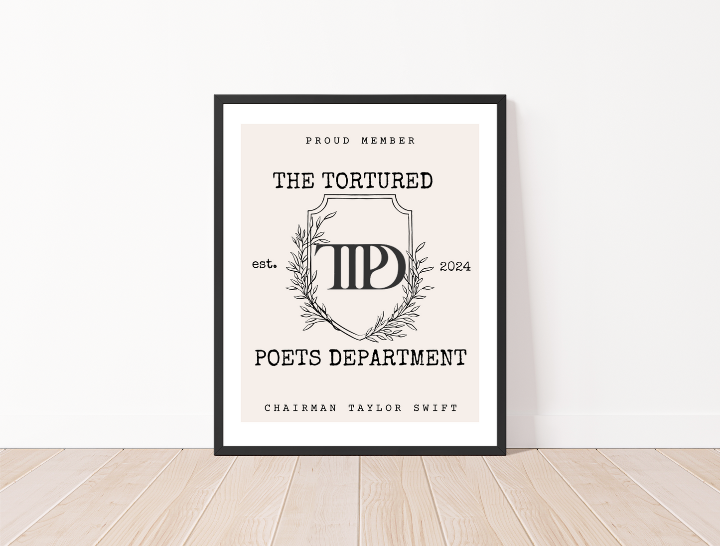 Tortured Poets Department Art Print