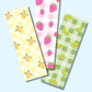 Farmers Market Bookmark Trio