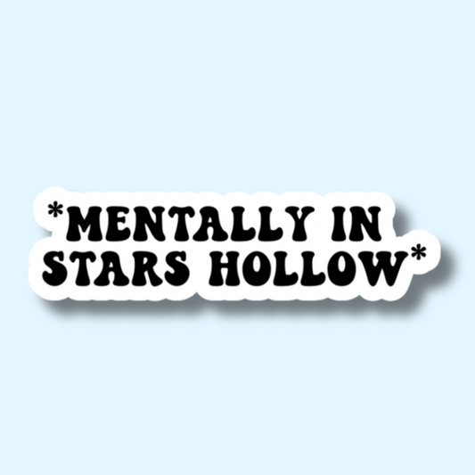 Gilmore Girls Stars Hollow Vinyl Sticker