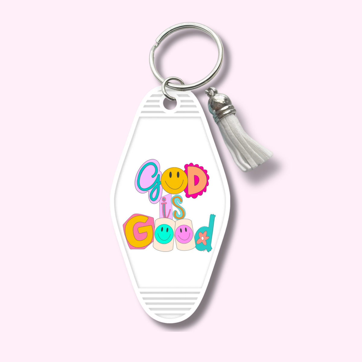 God Is Good Keychain