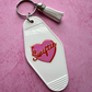 Swiftie Heart Retro Motel Keychain