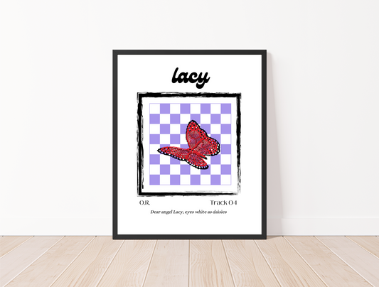 Lacy Art Print