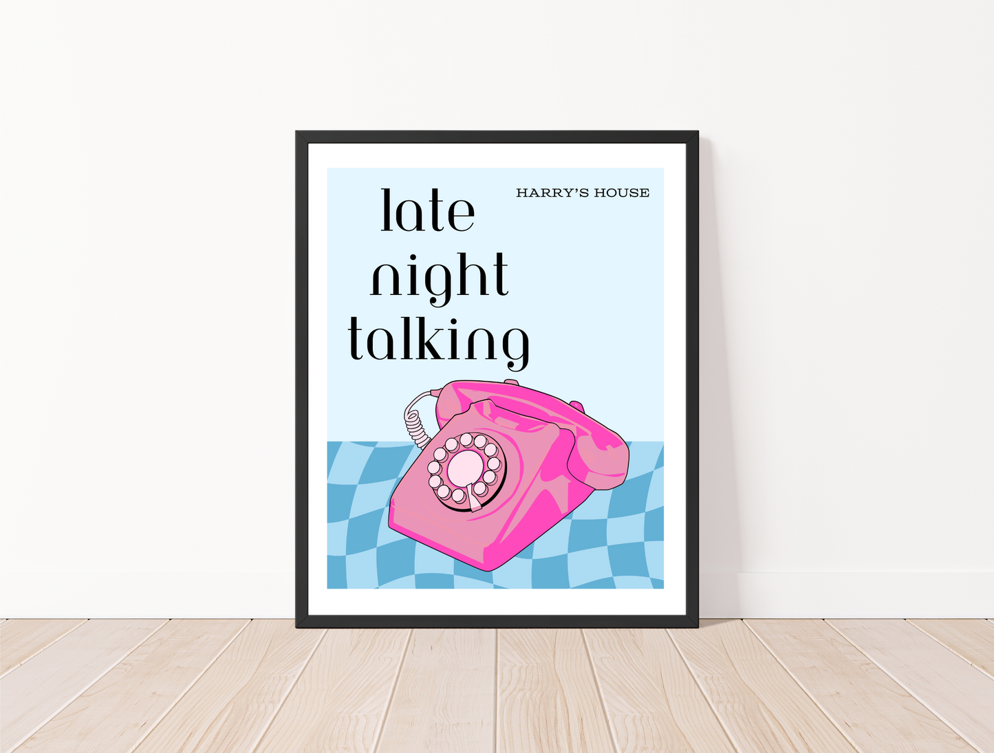 Late Night Talking Print