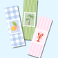 Seaside Summer Bookmark Trio