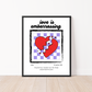 Love is Embarrassing Print