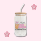 Maybe Iced Coffee Glass