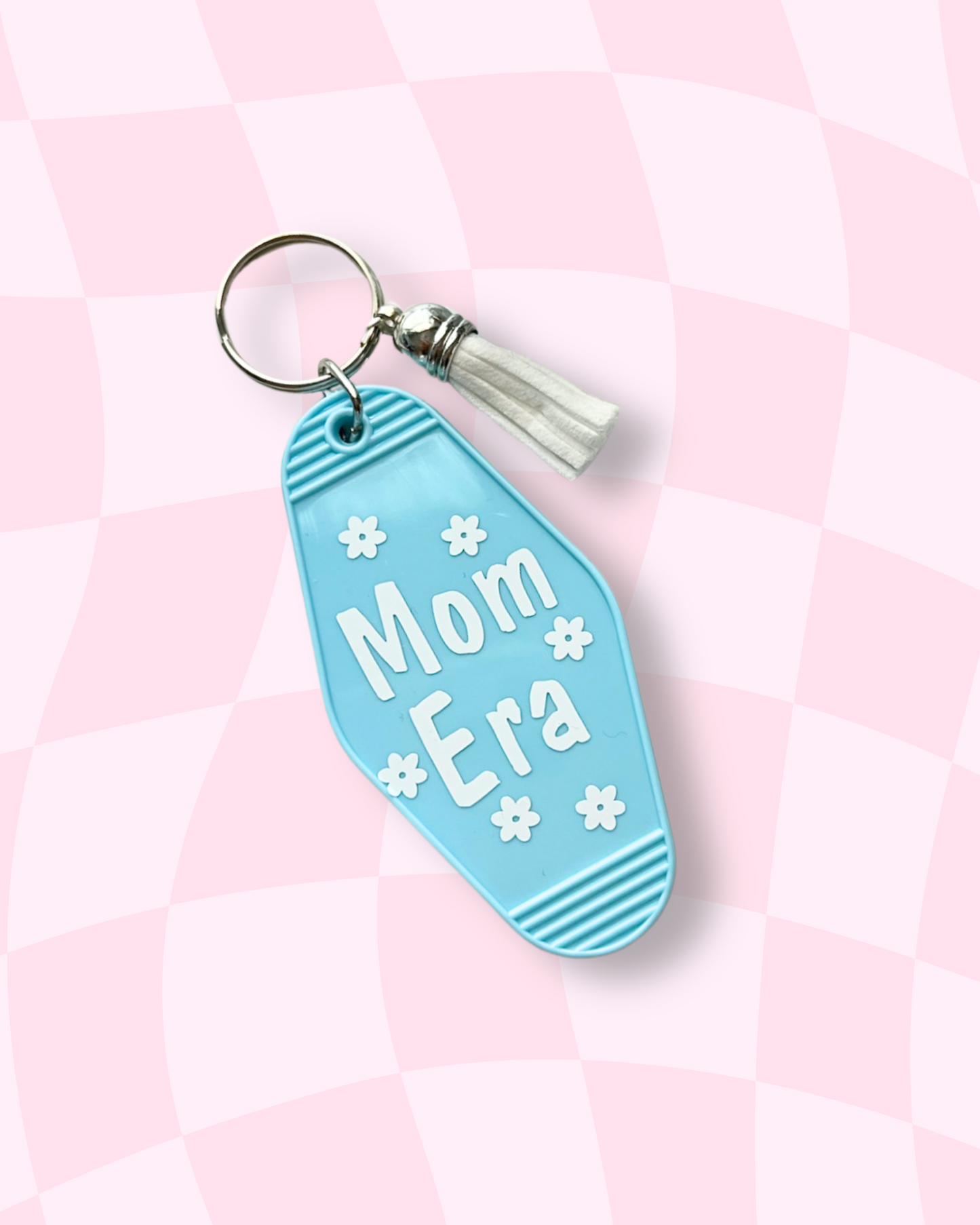Mom Era Retro Motel Keychain