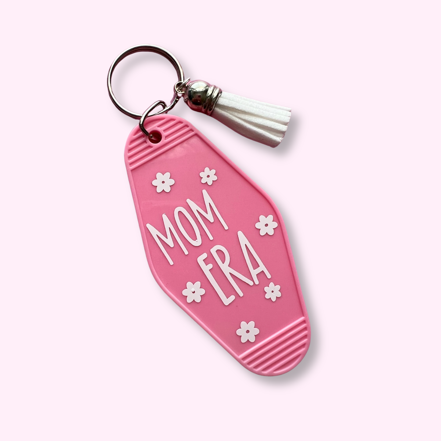 Mom Era Retro Motel Keychain