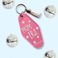 Mom Era Retro Motel Keychain