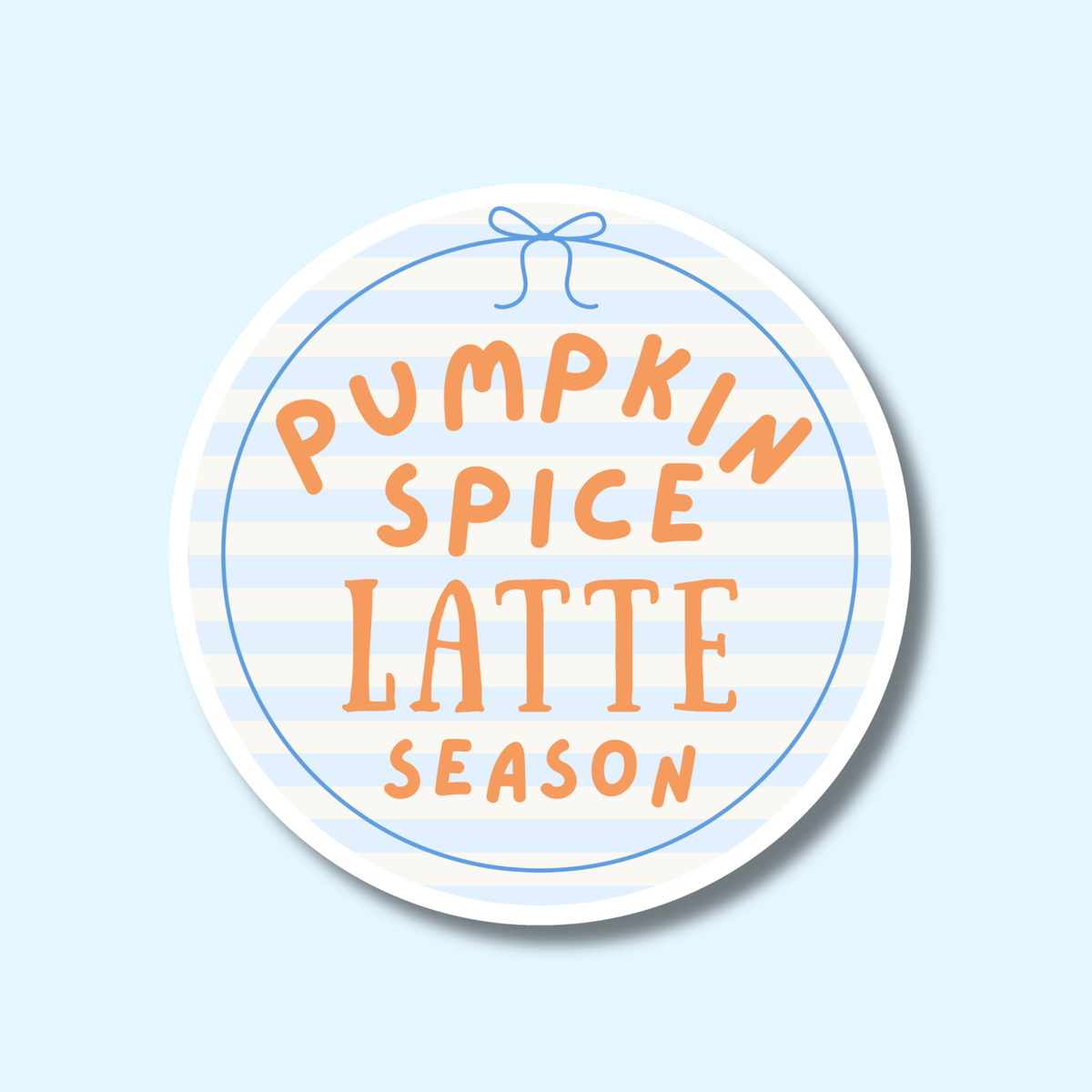 Pumpkin Spice Latte Sticker