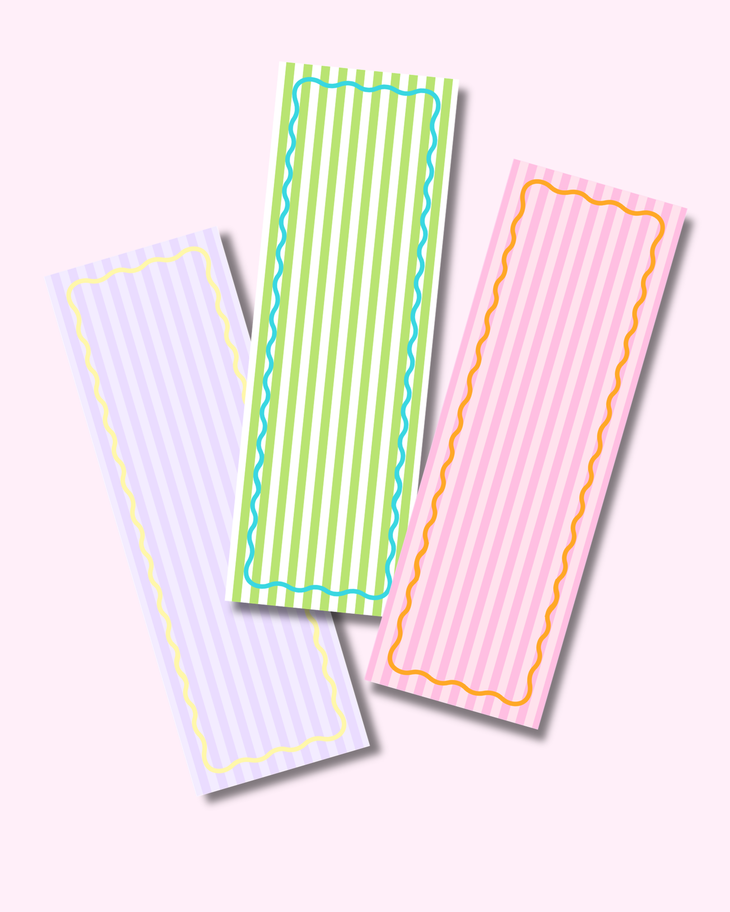 Popsicle Summer Bookmark Trio