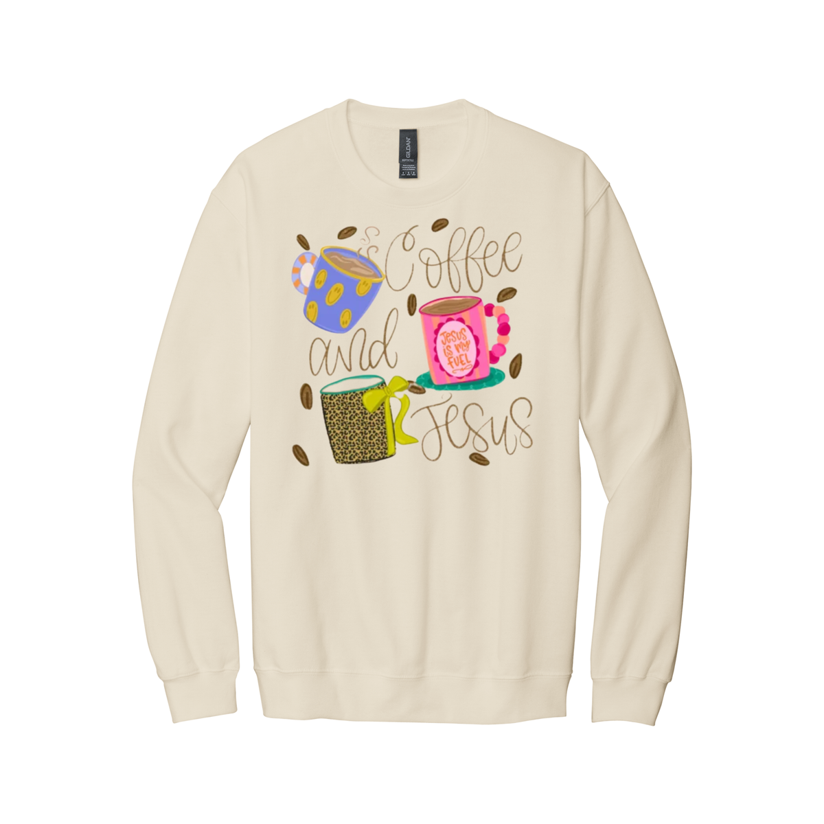 Coffee & Jesus Crewneck