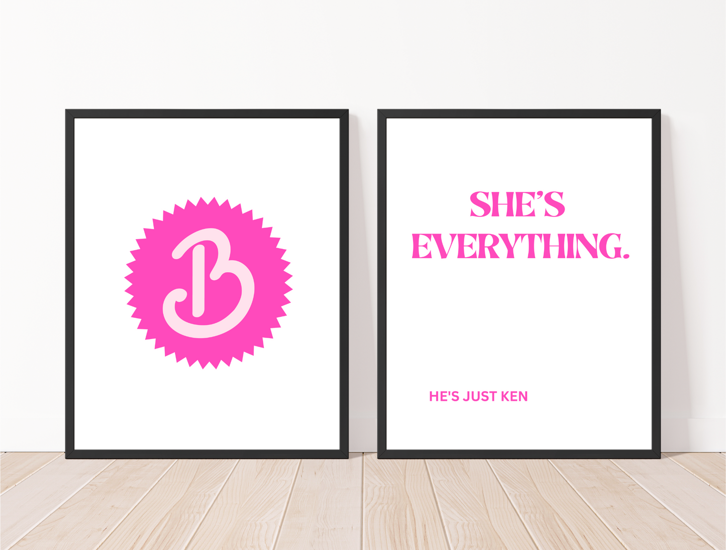 Barbie She's Everything - Set of 2 Prints