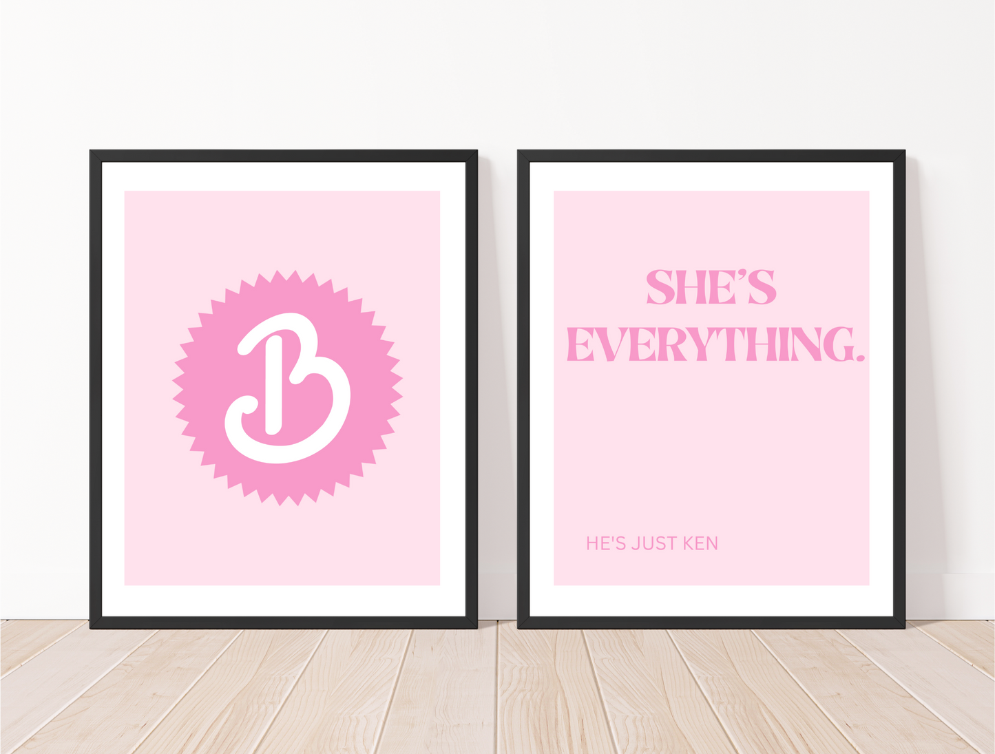 Barbie She's Everything - Set of 2 Prints