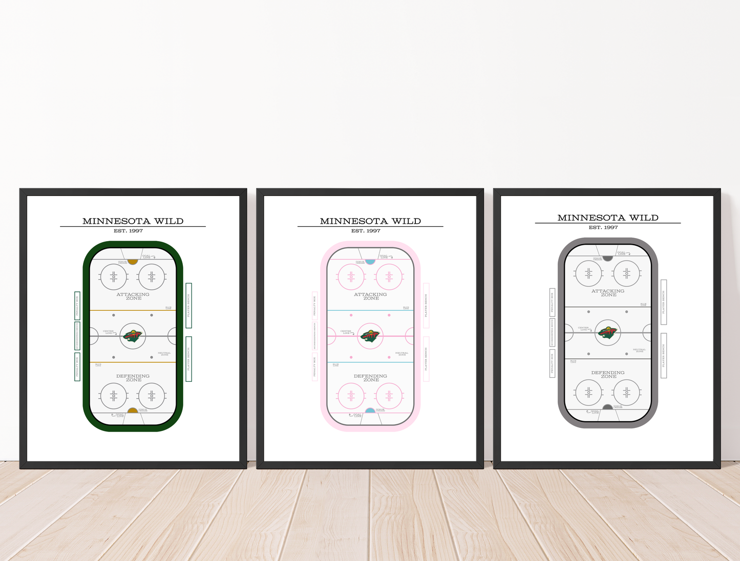 Minnesota Wild NHL Art Print